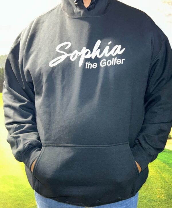 Sophia the Golfer Hoodie (White)